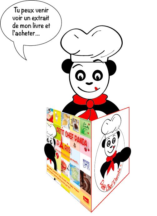 Petit Chef Panda | Livre de recettes pour enfant